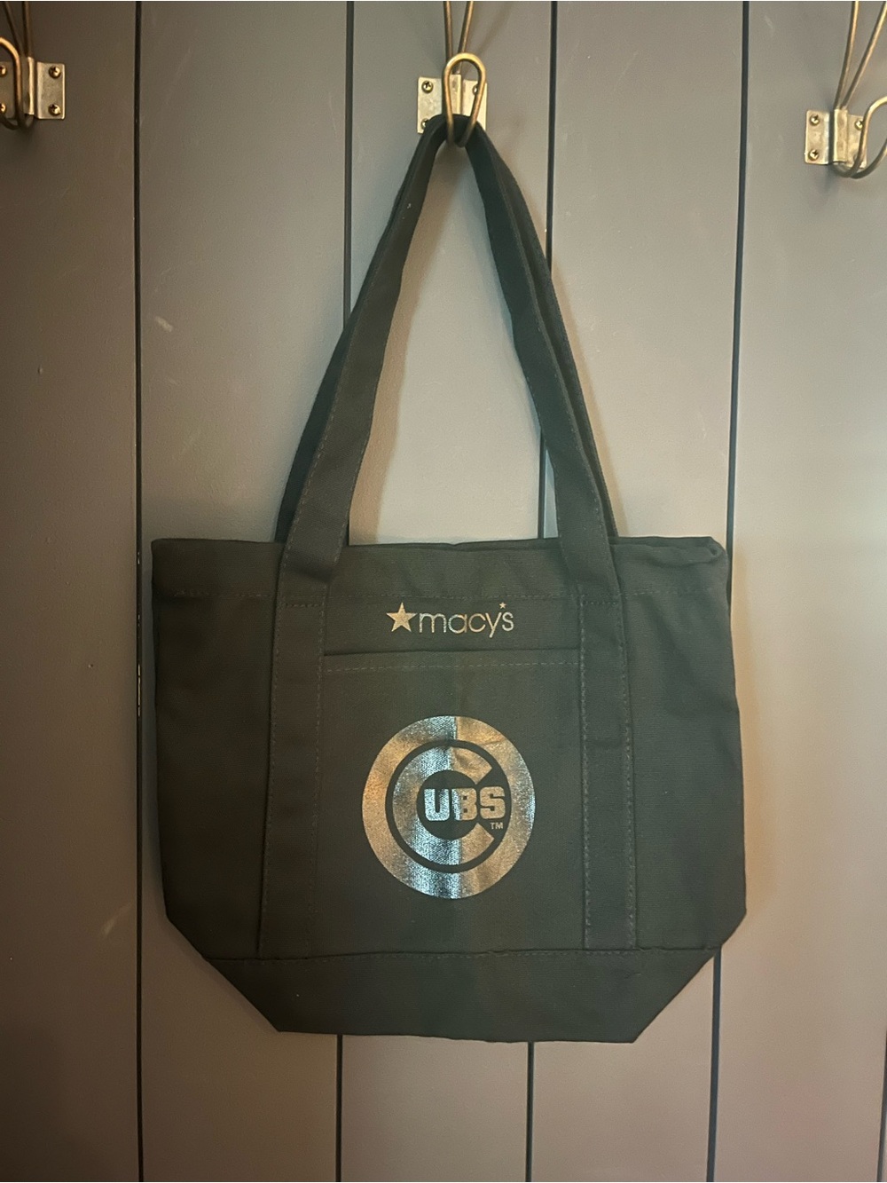 Chicago Cubs black tote bag brand new